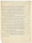 Nixon White House Press Release From April 1974, Issued in Concert With the Release of the Tape Transcripts -- ''...not once does it appear that the President...was engaged in a criminal plot...''